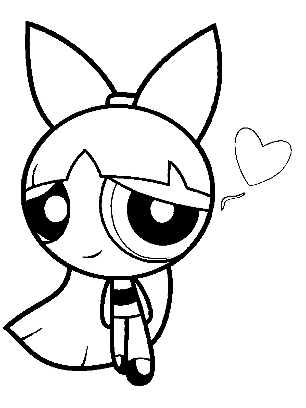 Powerpuff Girls 5 coloring page