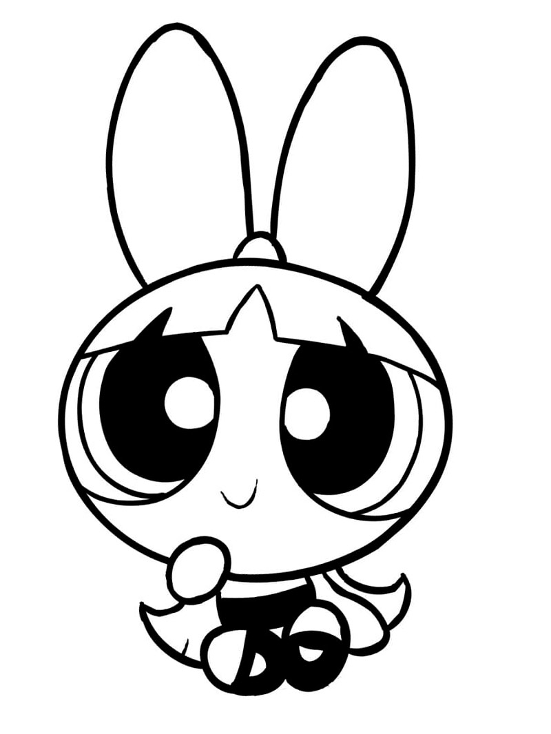 Powerpuff Girls 9 coloring page