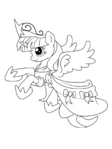 Princess Cadence MLP coloring page
