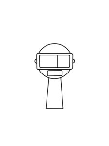 Fun Bot Incredibox Sprunki coloring page