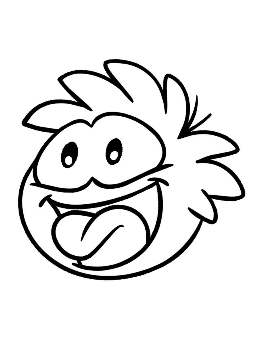 Puffle 2 coloring page