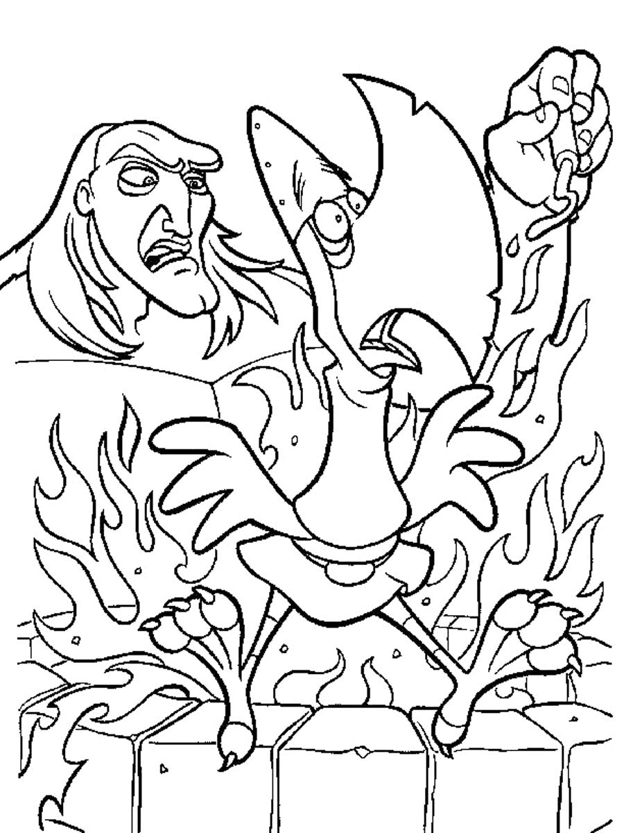 Quest for Camelot 12 coloring page