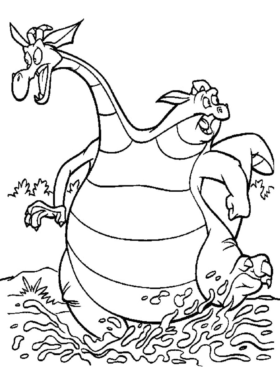 Quest for Camelot 14 coloring page