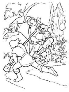 Quest for Camelot 15 coloring page