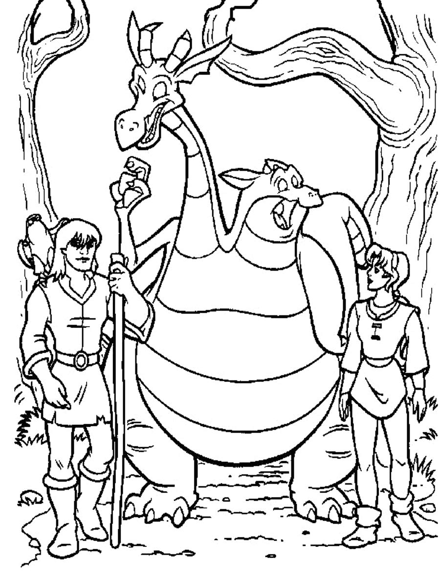 Quest for Camelot 17 coloring page