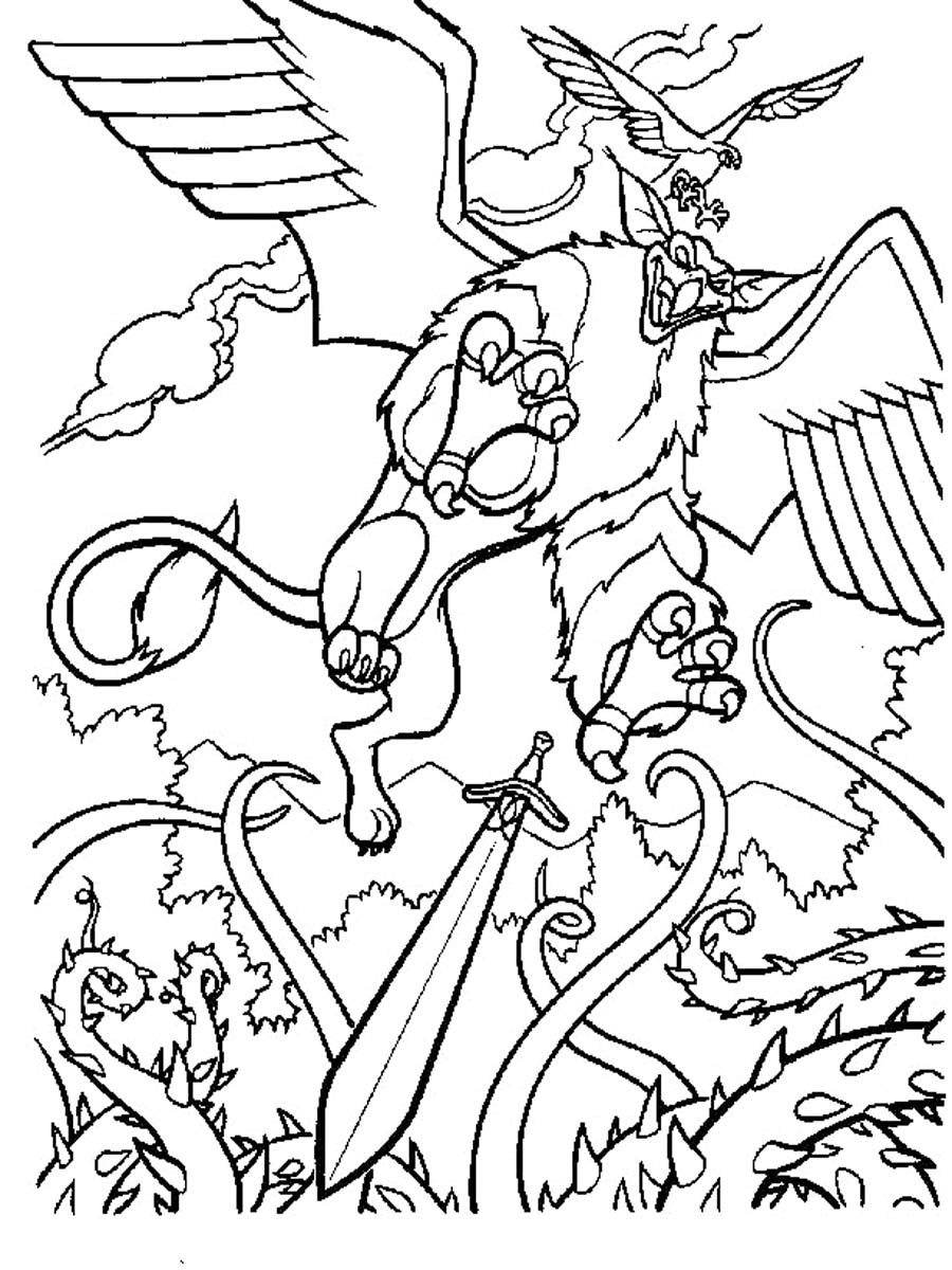 Quest for Camelot 20 coloring page