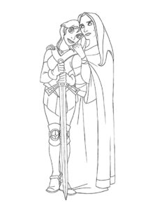 Quest for Camelot 23 coloring page