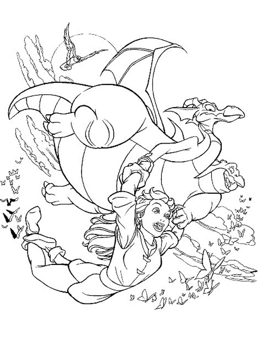 Quest for Camelot 3 coloring page