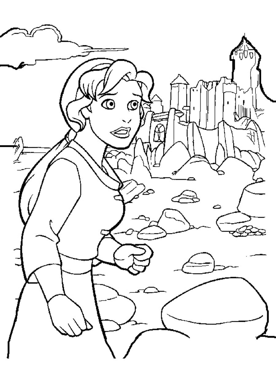 Quest for Camelot 5 coloring page