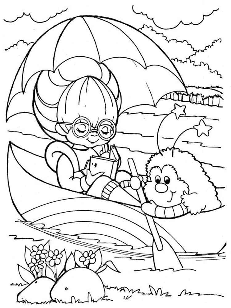 Rainbow Brite 11 coloring page
