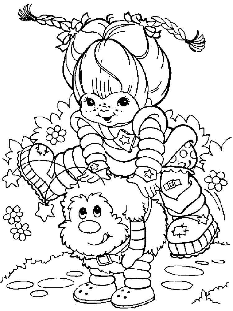 Rainbow Brite 16 coloring page