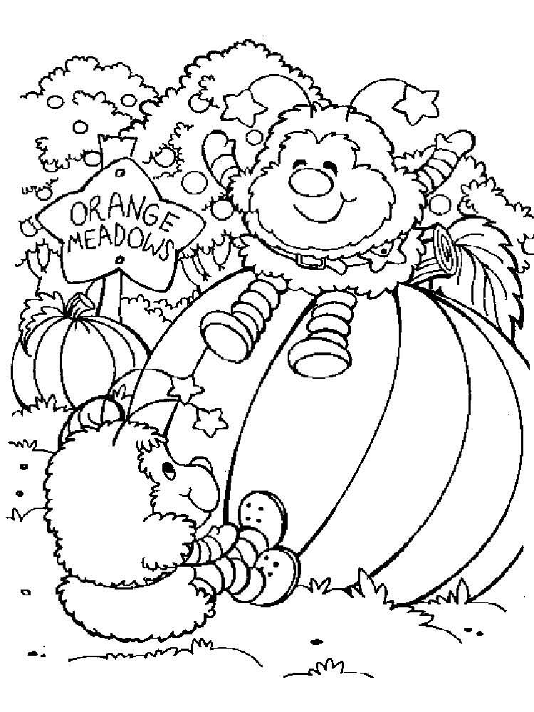 Rainbow Brite 18 coloring page