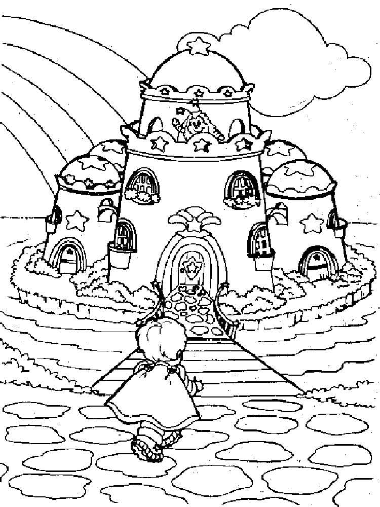 Rainbow Brite 2 coloring page