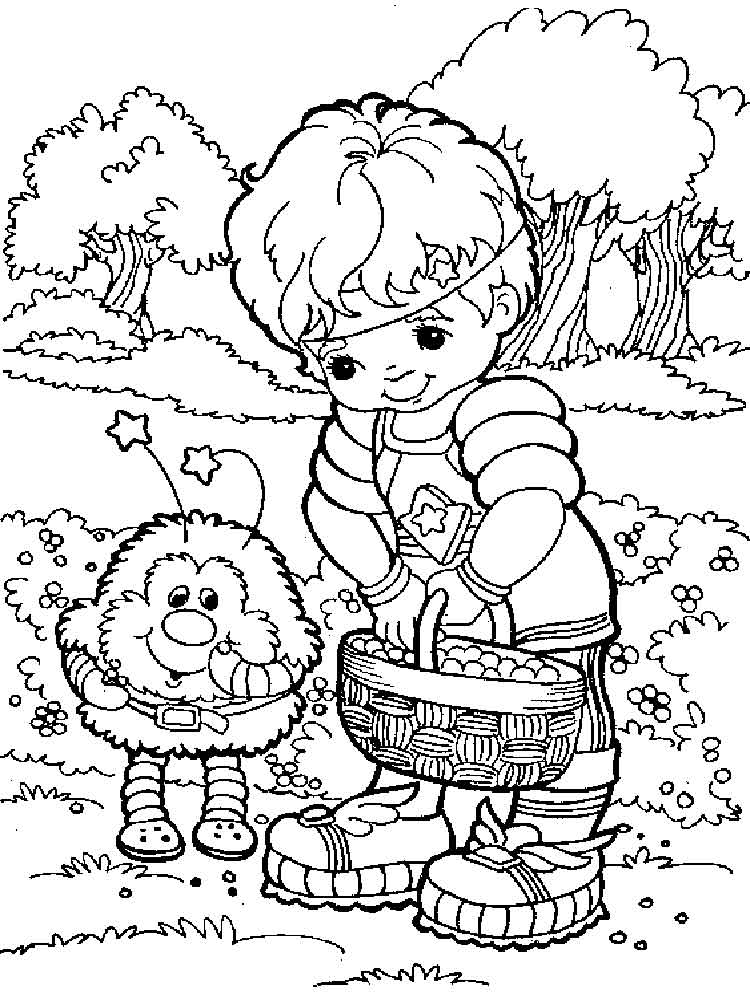 Rainbow Brite 4 coloring page