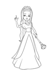 Kalia coloring page