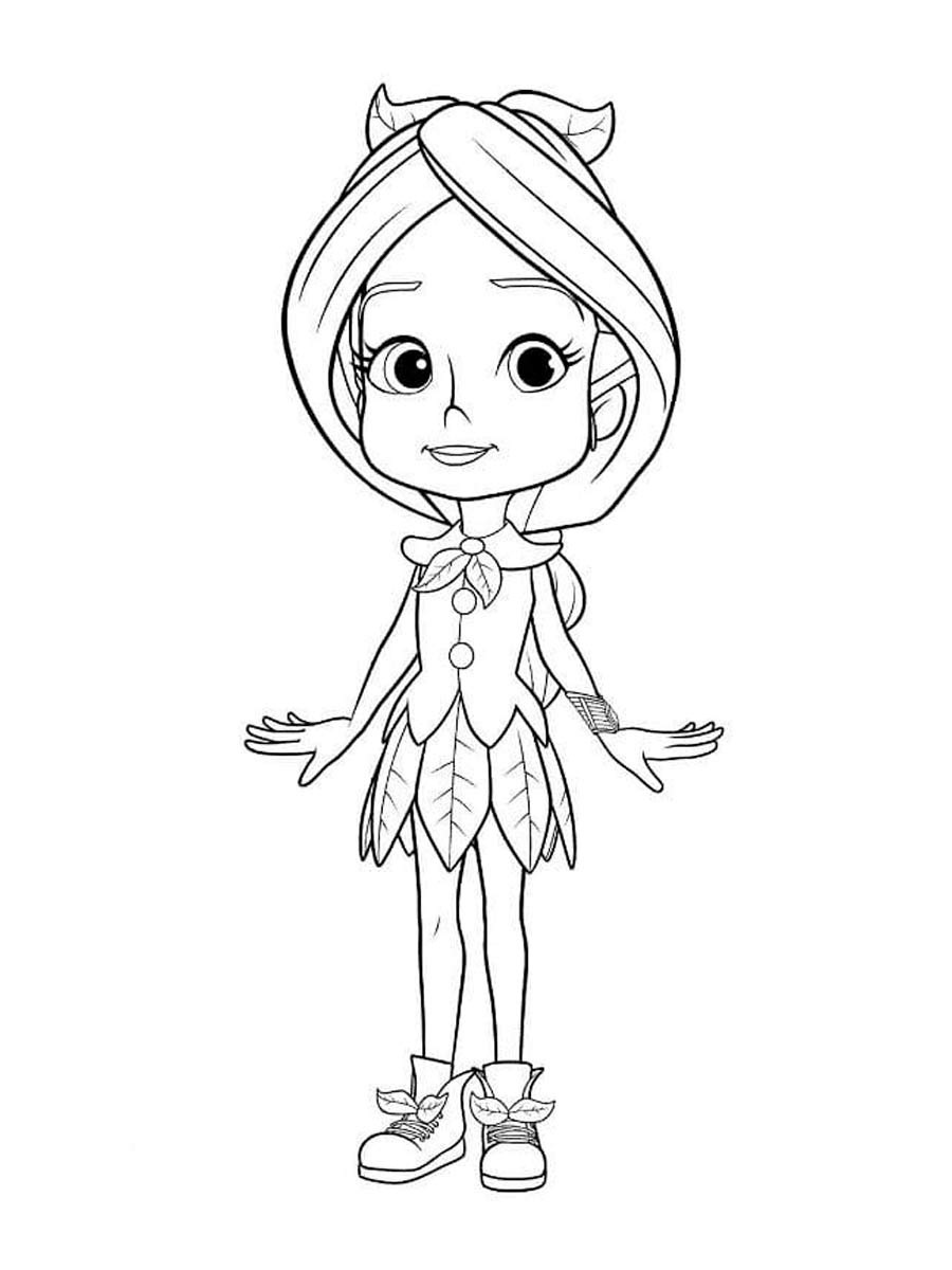 Pepper Mintz coloring page