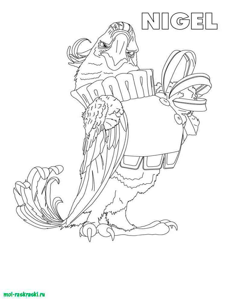 Nigel Rio coloring page