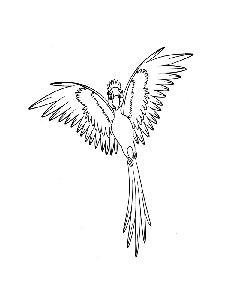 Rio Jewel coloring page