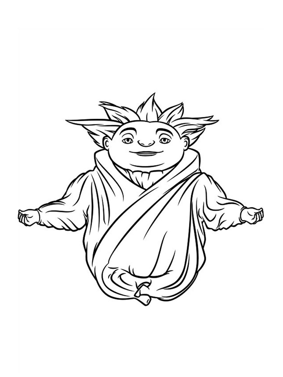 Sandman Rise of the Guardians coloring page