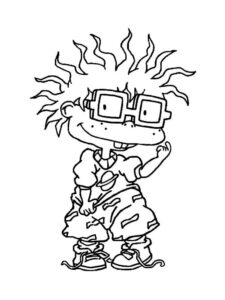 Chuckie Finster coloring page
