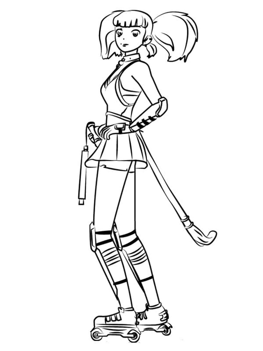 RWBY 23 coloring page