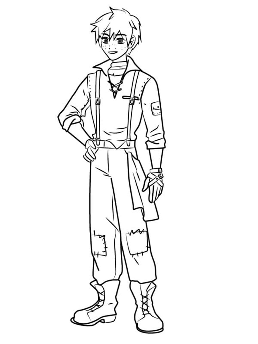 RWBY 27 coloring page