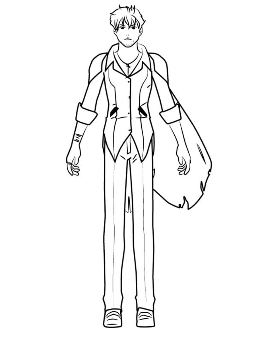 RWBY 31 coloring page