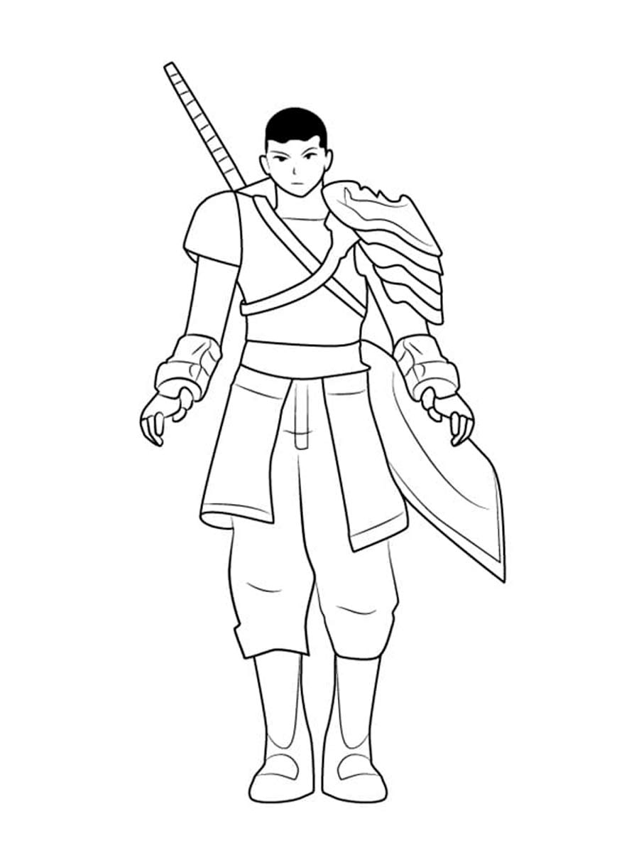 RWBY 44 coloring page