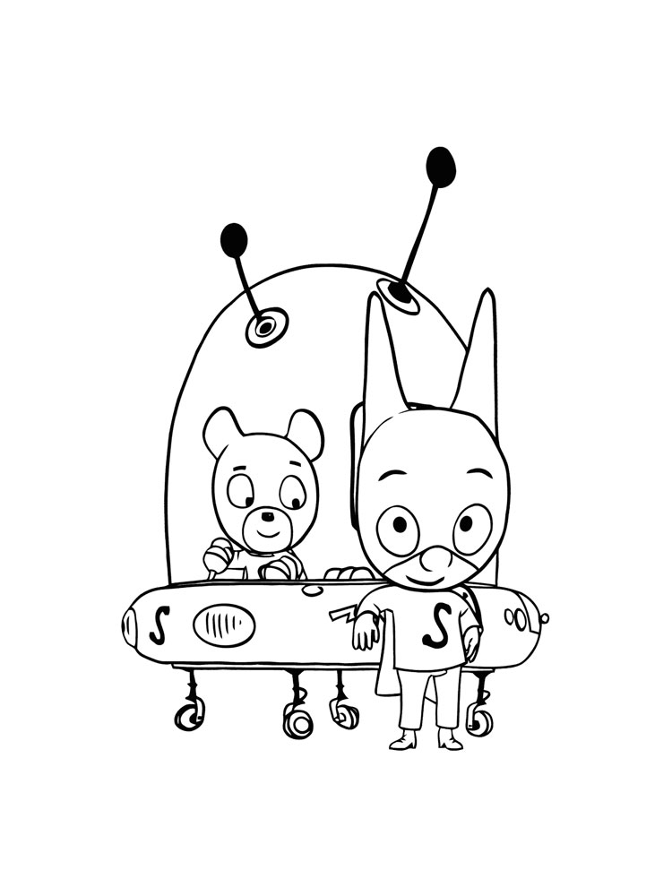 Film SamSam coloring page