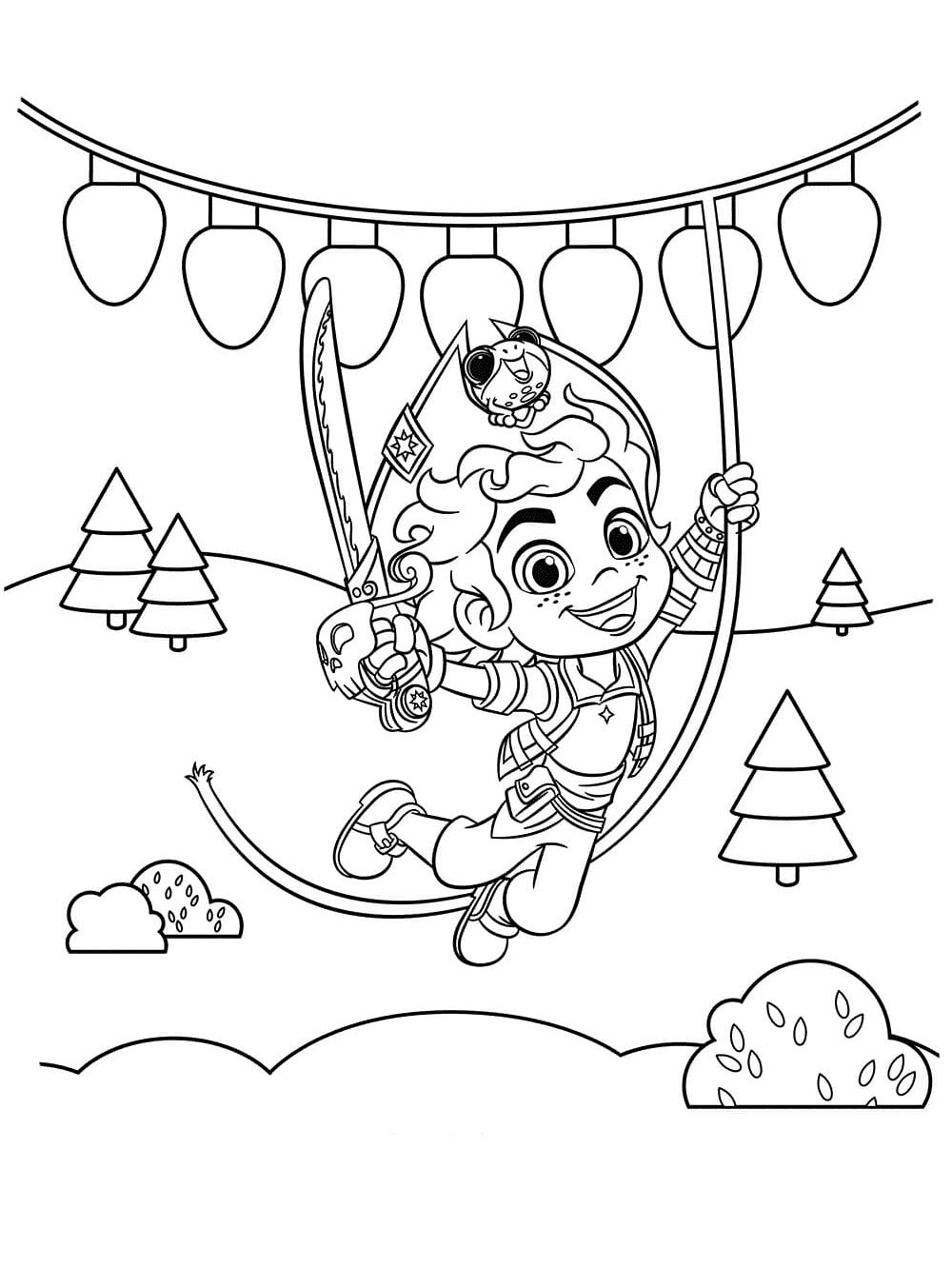 Santiago Montes coloring page