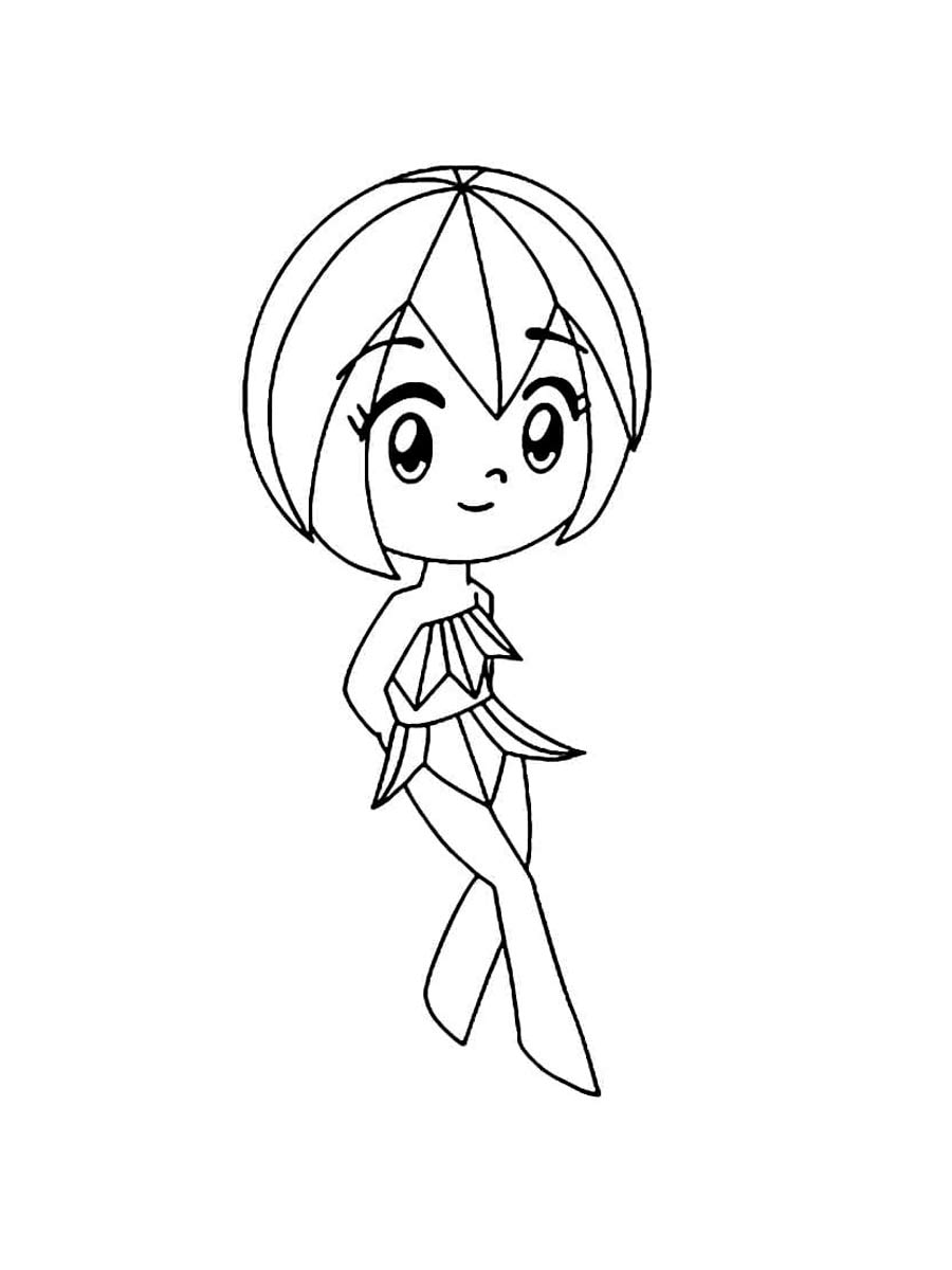 Ester Sea Princesses coloring page