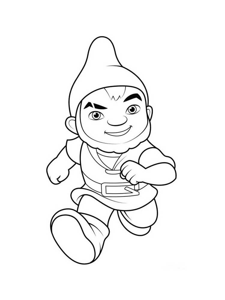 Sherlock Gnomes 7 coloring page