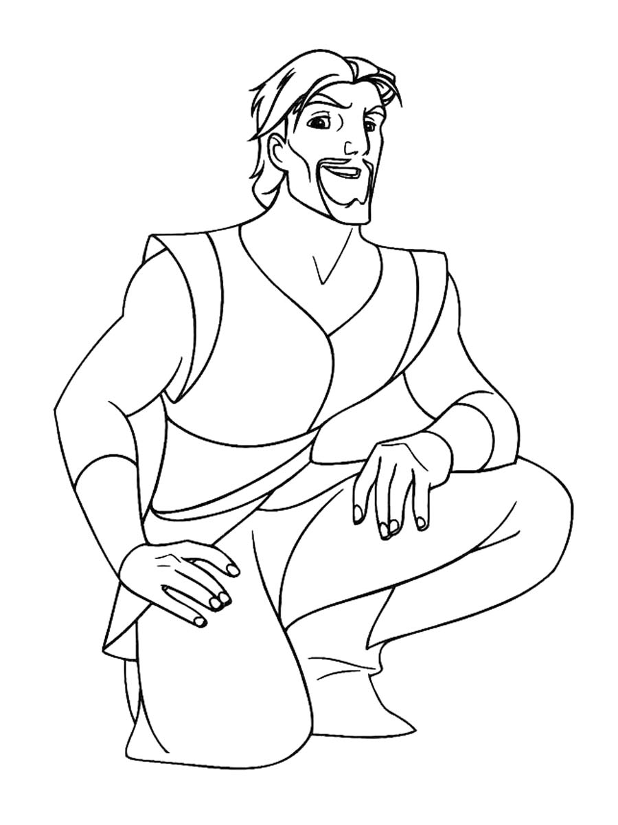 Sinbad the Sailor 10 coloring page