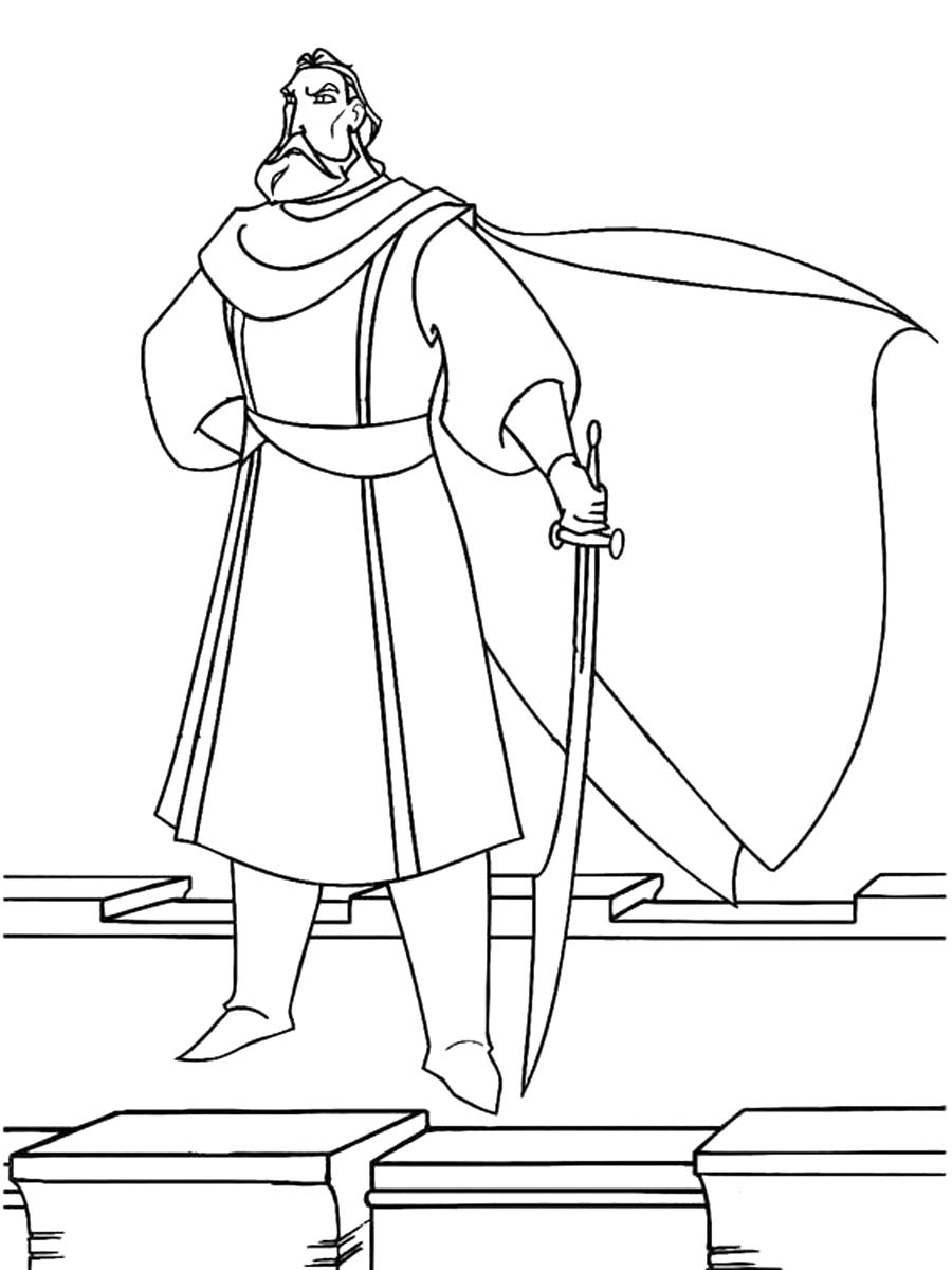 Sinbad the Sailor 11 coloring page